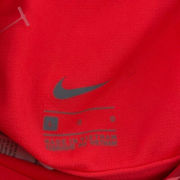 Nike Pink Striped Sleeveless Athletic Tank Top | Size L - Picture 5 of 5